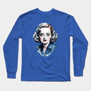 Bette Davis Long Sleeve T-Shirt